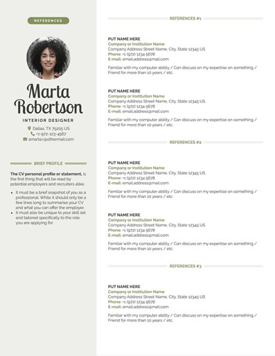 Resume Template 127