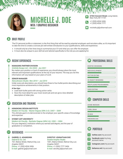Resume Template 73